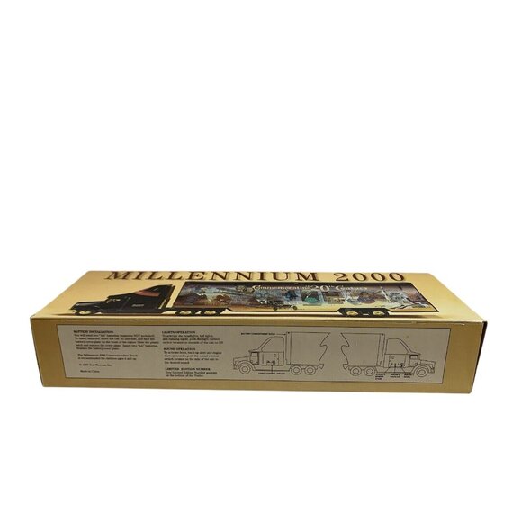 Vintage Limited Edition Millennium 2000 Commemorative 20th Century Diecast Truck - Picture 12 of 12